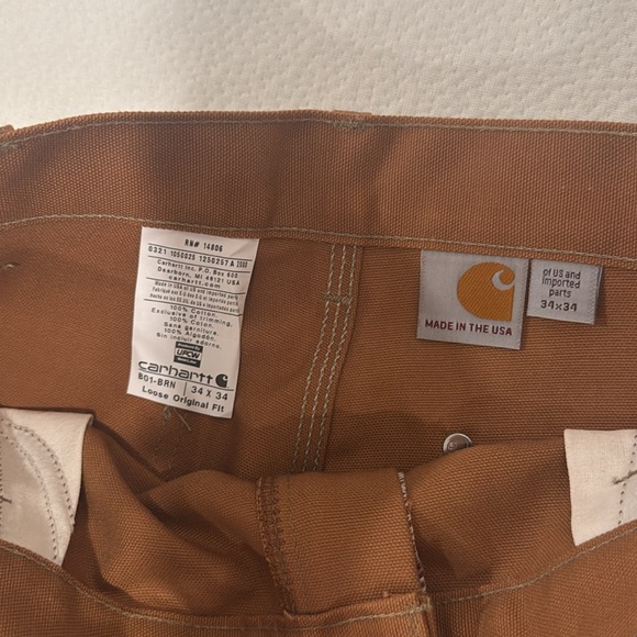 New never used carhartt double knee pants 34x34 - Picture 3 of 5